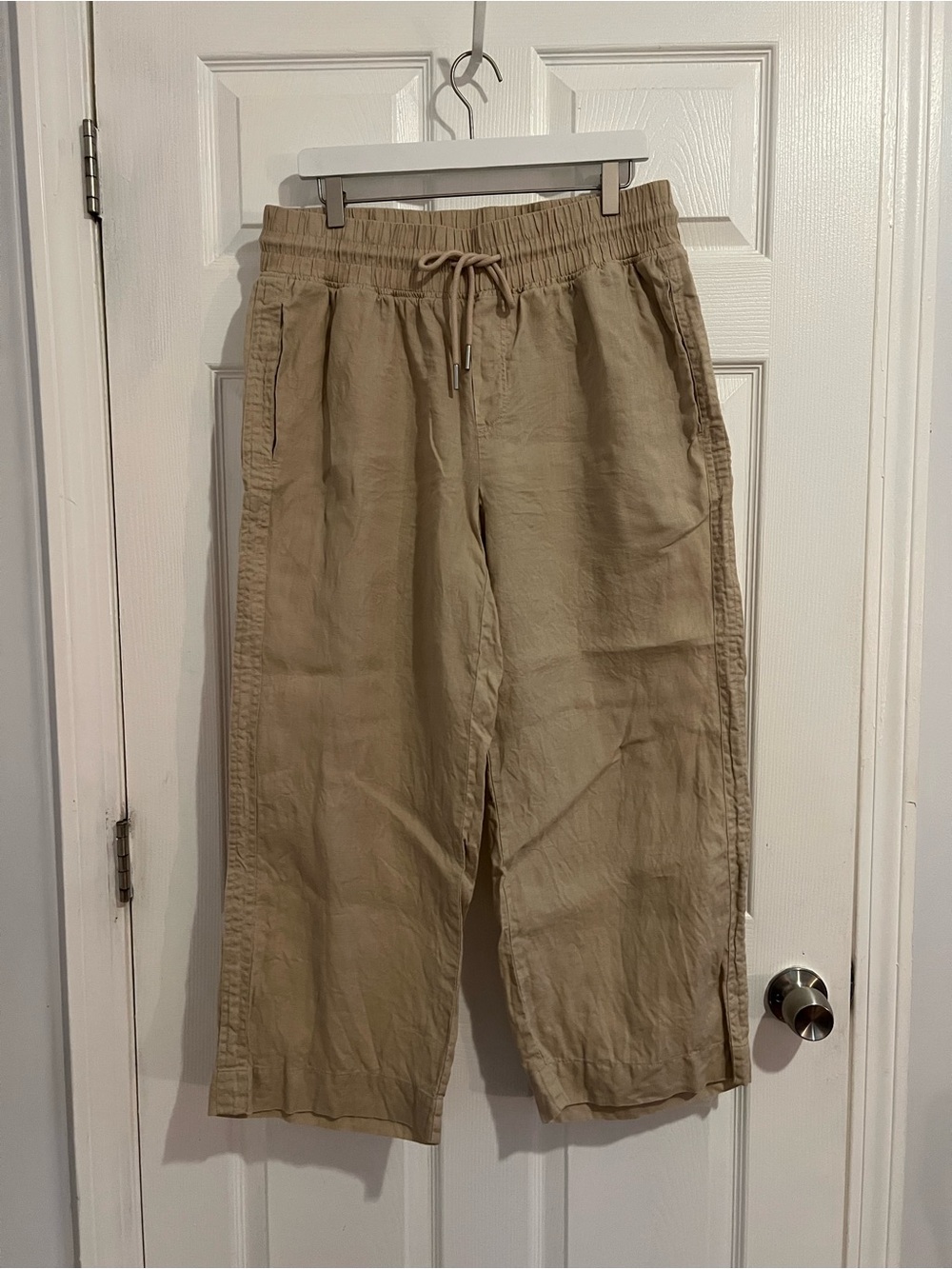 Quince 100% European Linen Wide Leg Pants - Size L